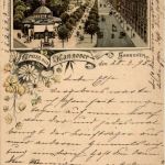 Gruss aus Hannover - Litho 1895