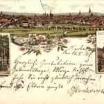 Gruss aus Hildesheim - Litho