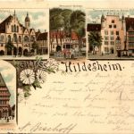 Gruss aus Hildesheim - Litho