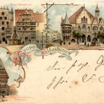 Gruss aus Hildesheim - Litho