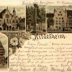 Gruss aus Hildesheim - Litho