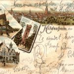 Gruss aus Hildesheim - Litho