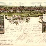Gruss aus Hildesheim - Litho