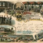Gruss vom Truppenübungsplatz Munster - Litho