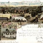 Gruss vom Truppenübungsplatz Munster - Litho