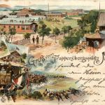 Gruss vom Truppenübungsplatz Munster - Litho
