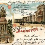 Gruss aus Hannover - Litho