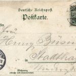 Gruss aus Hannover - Litho
