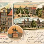 Gruss aus Hannover - Litho