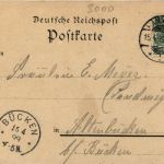 Gruss aus Hannover - Litho