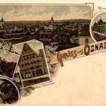 Gruss aus Osnabrück - Litho