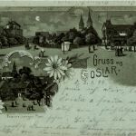 Gruss aus Goslar - Litho