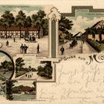 Gruss aus Moisburg - Litho
