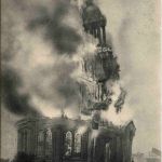 Hamburg - Brand der Michaeliskirche