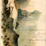 Boppard - Gruss vom Rhein - Litho