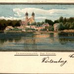 Friedrichshafen - Das Schloss - Künstlerkarte C. Biese