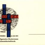 Friedrichshafen - 11. IBO Messe 1960