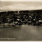 Immenstaad am Bodensee vom Flugzeug aus