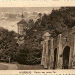Augsburg - Partie am roten Tor