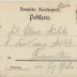 Gruss vom Dinckenfang bei Maxen - Litho
