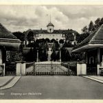 Bad Gottleuba - Eingang zur Heilstätte