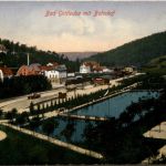 Bad Gottleuba mit Bahnhof