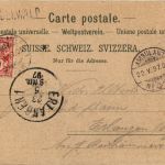 Gruss vom Unteren Grindelwald Gletscher - Litho