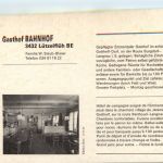 Lützelflüh - Gasthof Bahnhof
