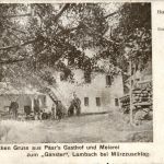 Lambach / Mürzzuschlag - Paars Gasthof zum Ganster