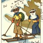 Frühlings Ski Gestalten
