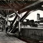 Säckingen mit Rheinbrücke