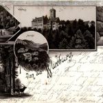 Gruss von der Wartburg - Litho 1896