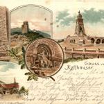 Gruss vom Kyffhäuser - Litho
