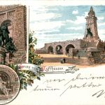 Gruss vom Kyffhäuser - Litho