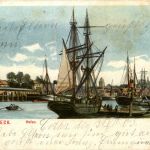 Lübeck Hafen - Litho