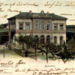 Gruss aus Höchst am Main - Bahnhof