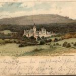 Schloss Friedrichshof bei Kronberg - Litho