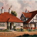 London - Japan-British Exhibition - Oetzmanns Black and white Cottage