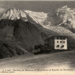 Pavillon de Bellevue. le Mont-Blanc et Aiguille de Bionassay