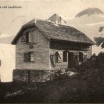Rotondo Hütte mit Leckihorn - Berghütte
