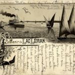 Souvenir du Lac Leman - Litho