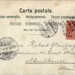 Souvenir du Lac Leman - Litho