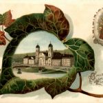 Gruss aus Einsiedeln - Litho