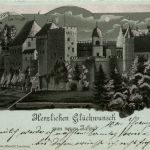Schloss Lenzburg - Litho
