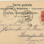 Gruss aus Interlaken - Litho