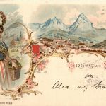 Gruss aus Schwyz - Litho