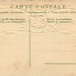 Schaffhausen - Litho - Prägekarte