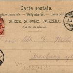 Gruss aus Schwyz - Litho