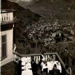 Restaurant Wartenstein - Blick auf Ragaz