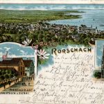 Gruss aus Rorschach - Litho